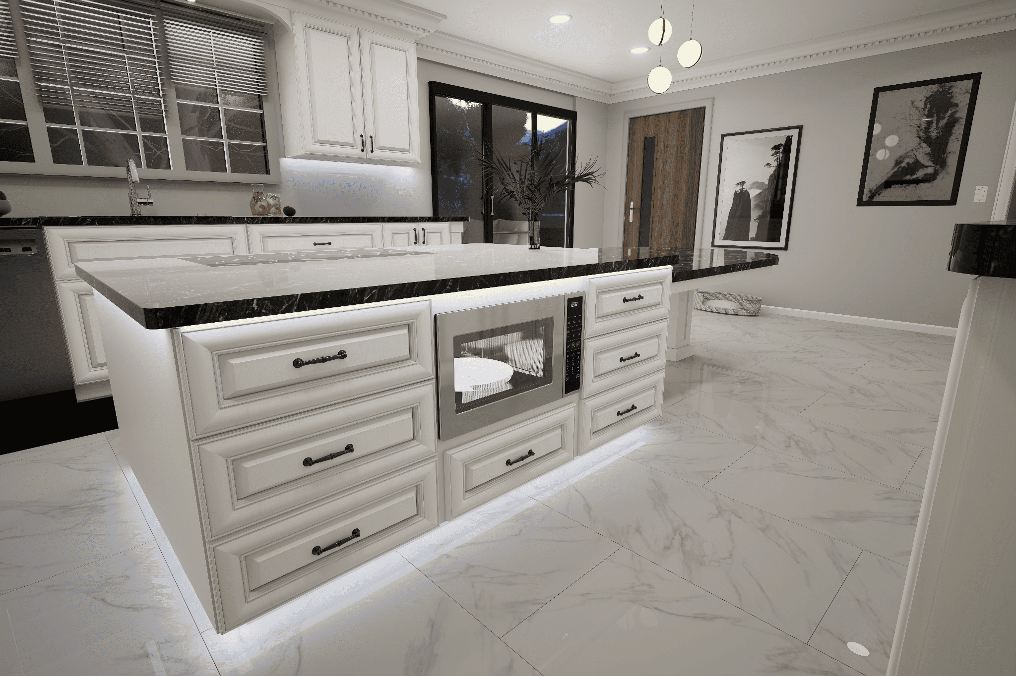 Kitchen Design Renderings